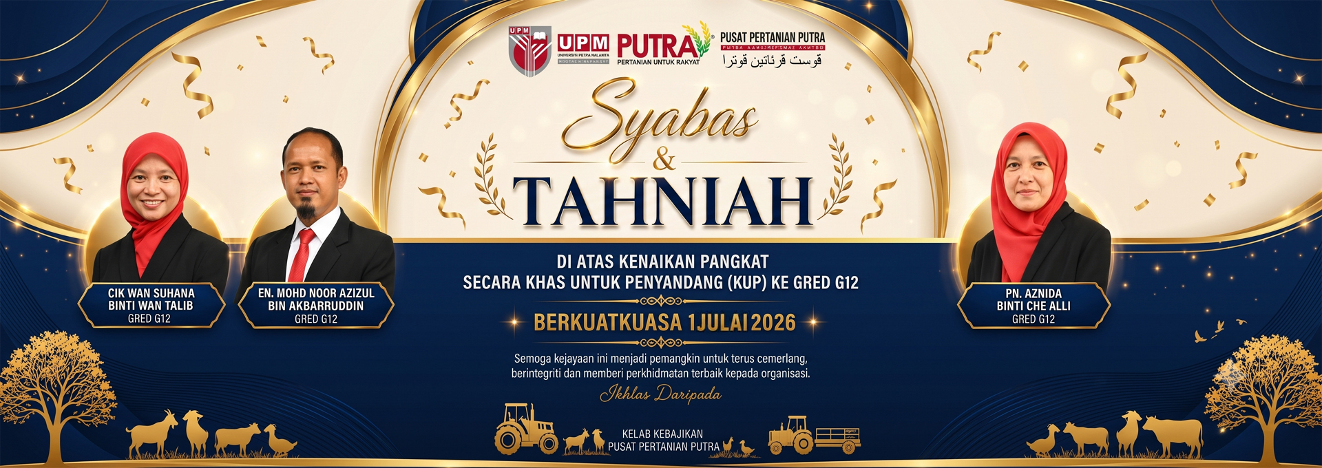 Tahniah KUP G12